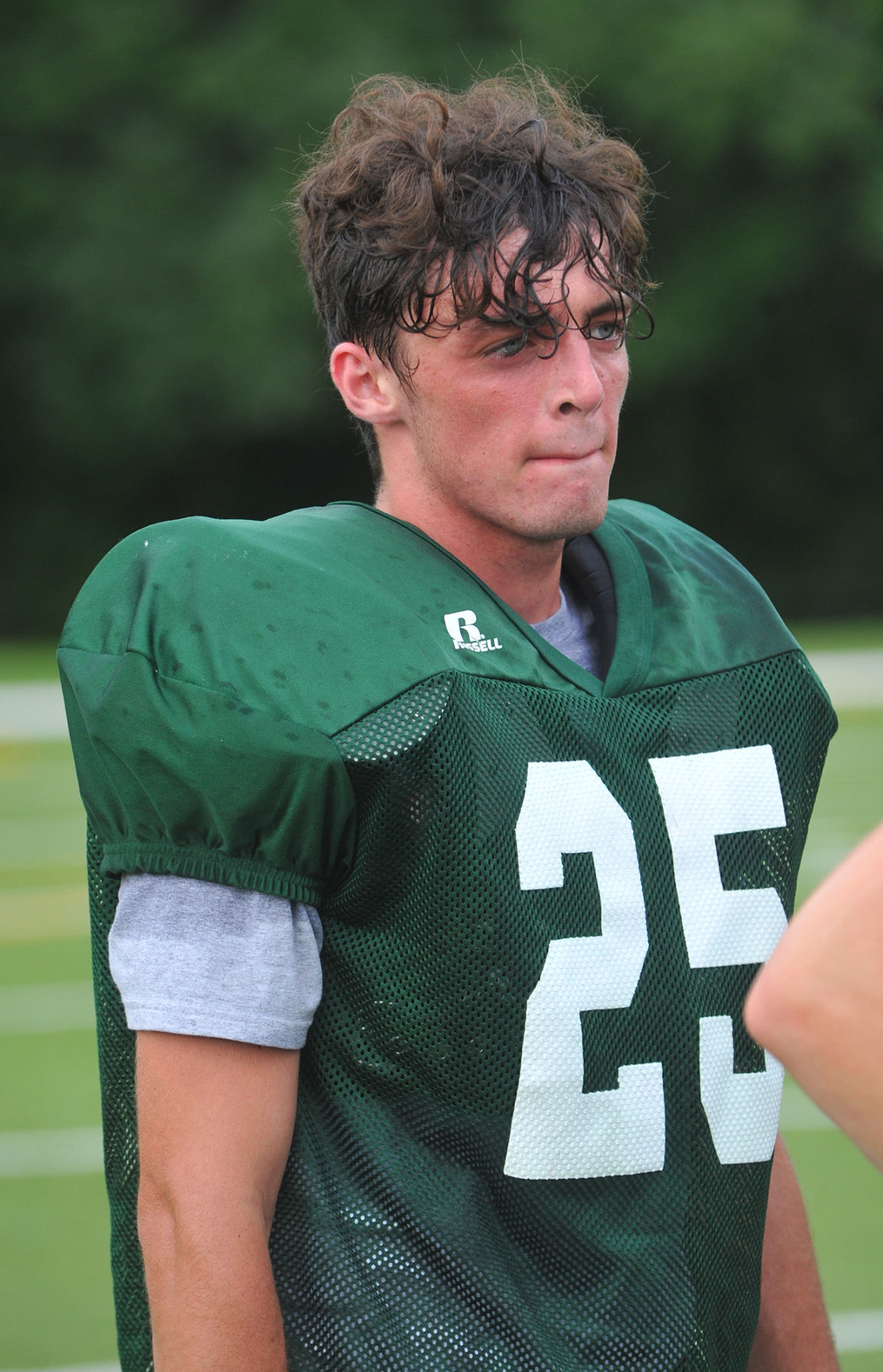Alleman football practice